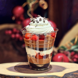 Black Forest Brownie Trifle