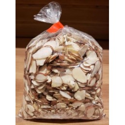 Unblanched Raw Almond Slices - per lb