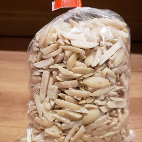 Blanched Raw Almond Slivers - Per lb