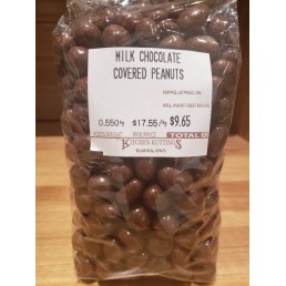 Milk Chocolate Peanuts - per lb