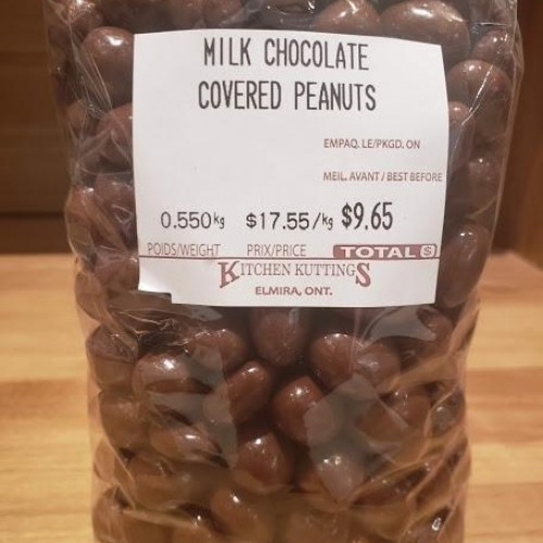 Milk Chocolate Peanuts - per lb