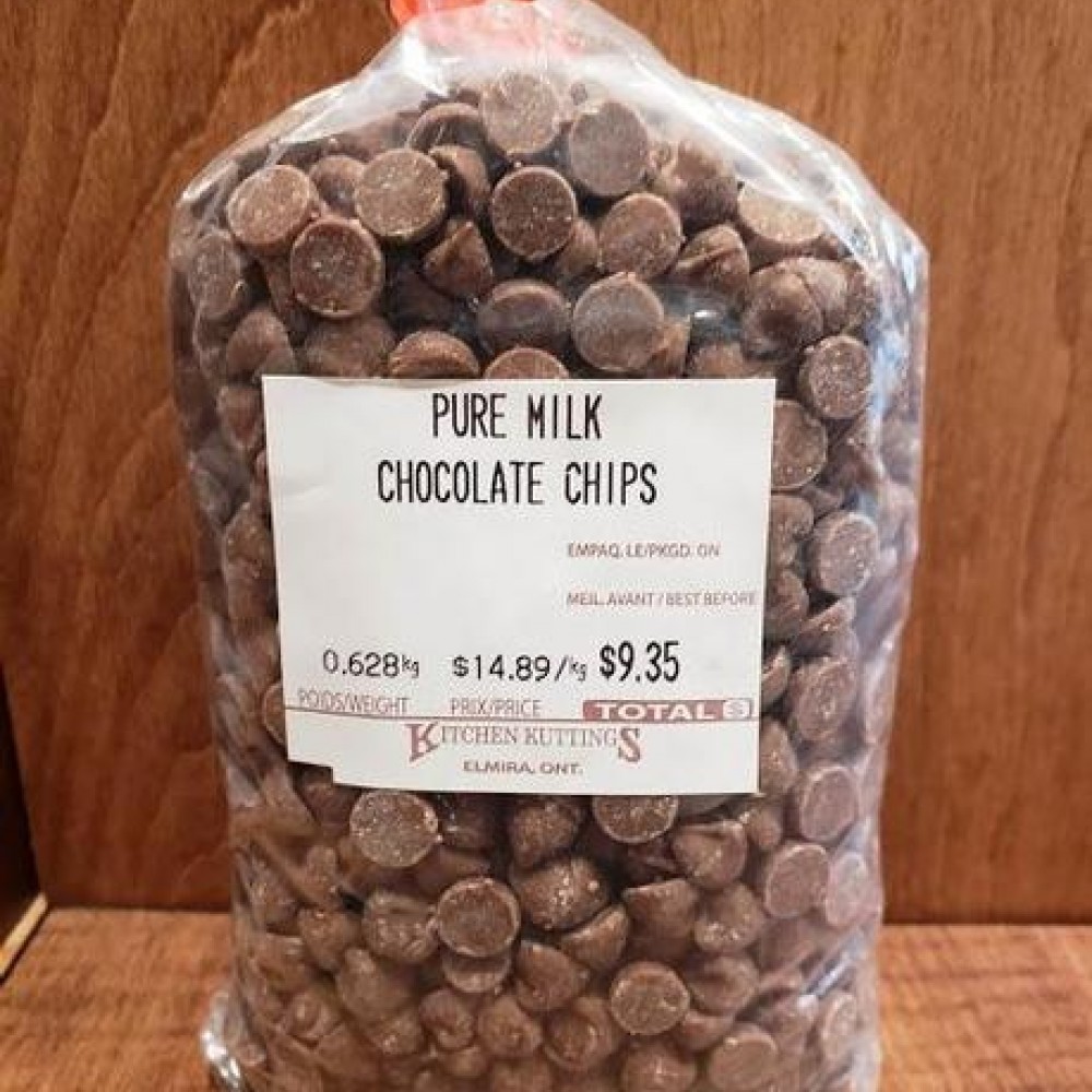Milk Chocolate Chips - Per lb