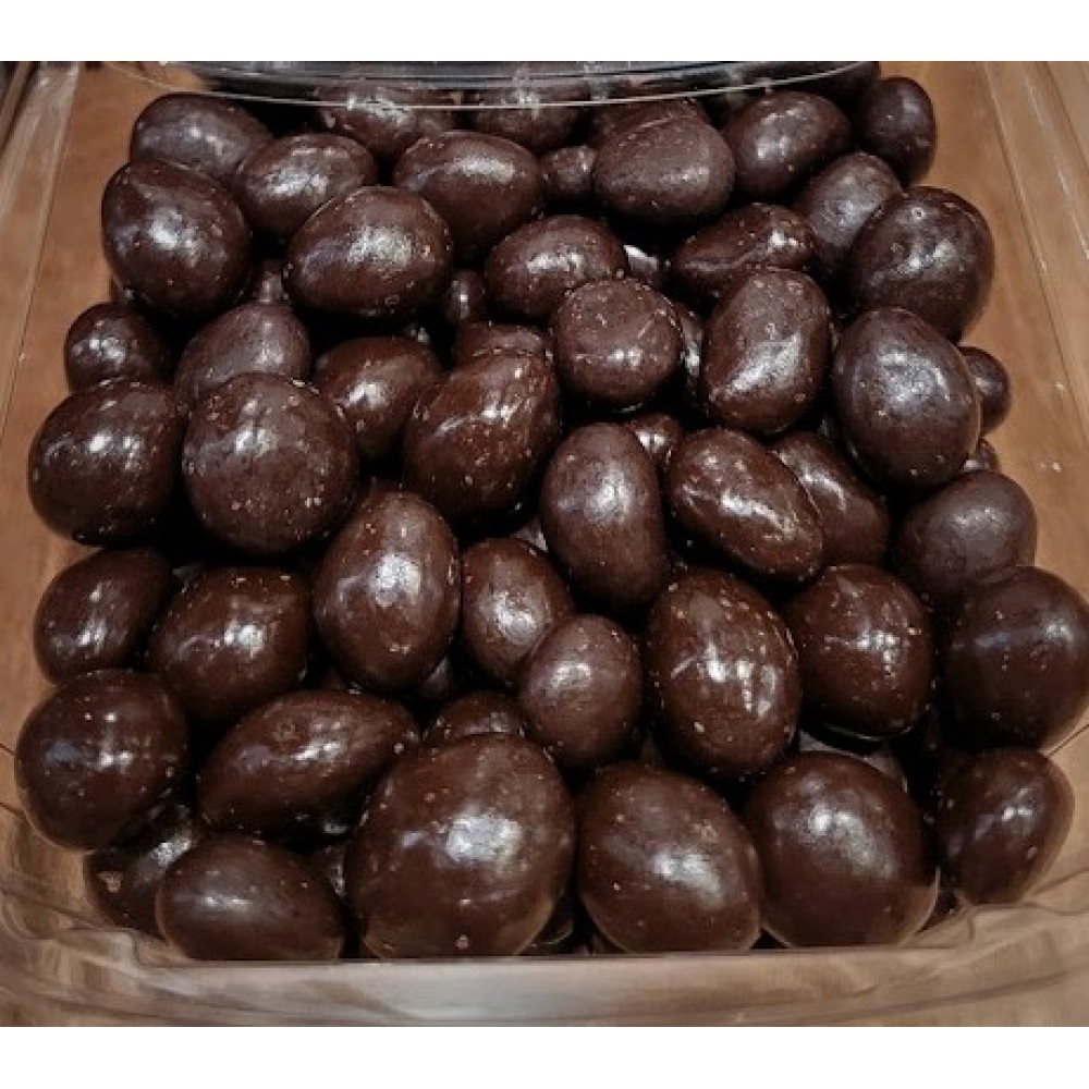 Dark Chocolate Covered Peanuts - per lb