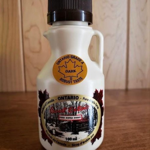 Local Dark Pure Maple Syrup