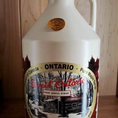 Local Dark Pure Maple Syrup