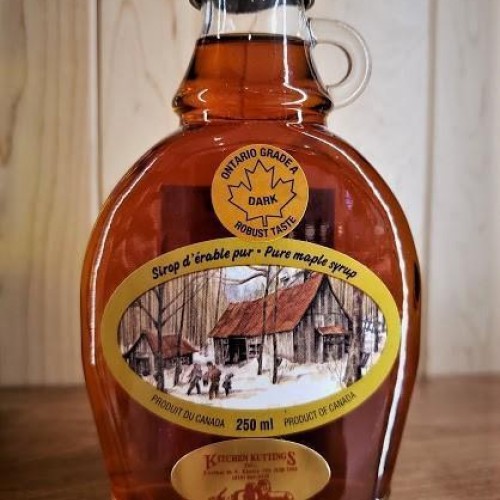 Local Dark Pure Maple Syrup