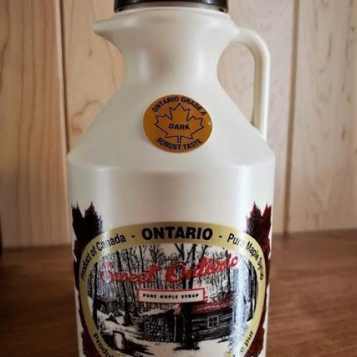 Local Dark Pure Maple Syrup