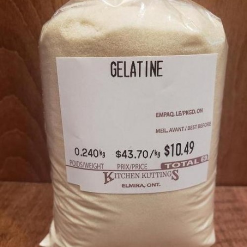 Powdered Gelatine (Plain) - per lb