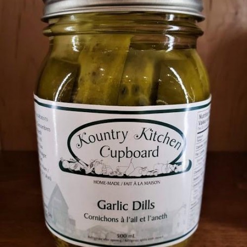 Local Homemade Garlic Dill Pickles