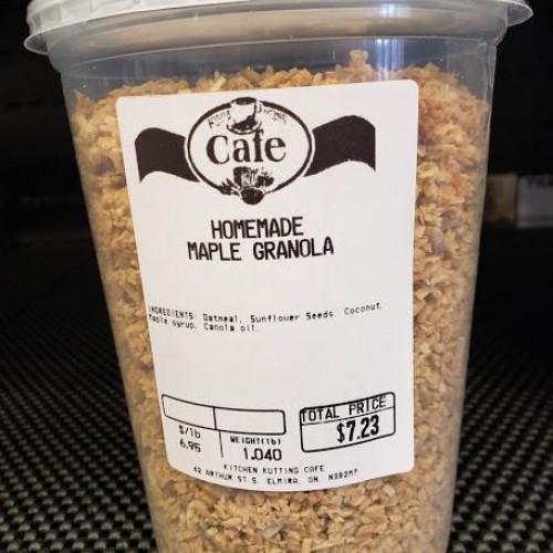 Homemade Maple Granola