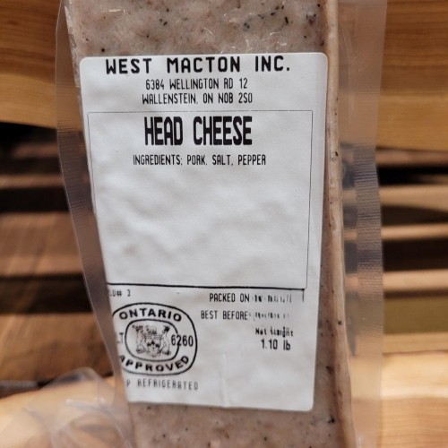 Old Fashioned Head Cheese - per lb