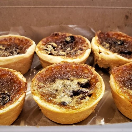 Homemade Raisin Butter Tarts (6 in a box)