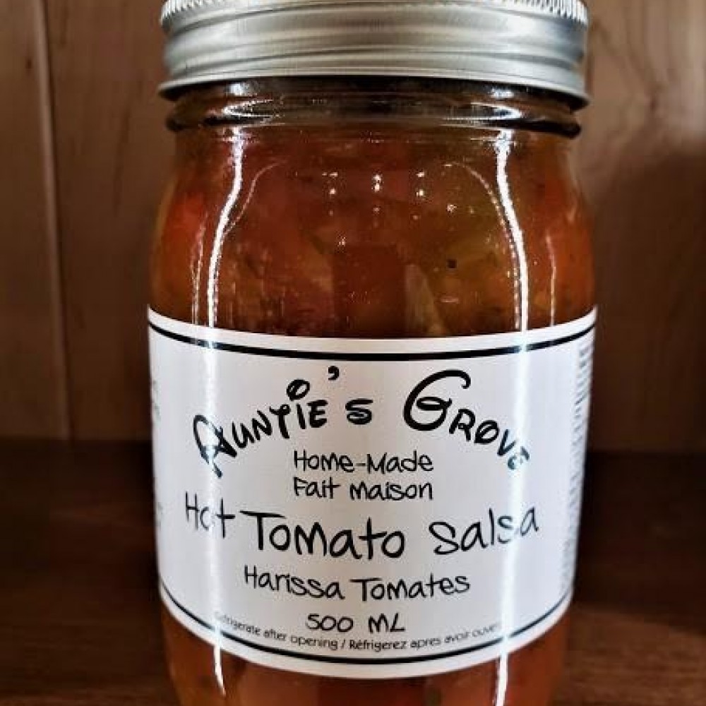 Local Homemade Hot Tomato Salsa
