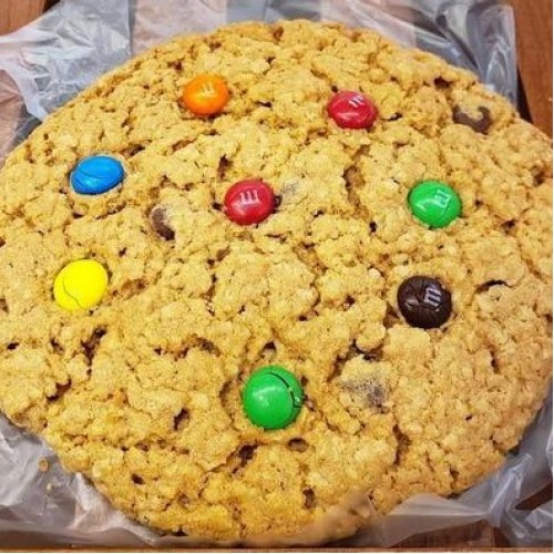 Homemade Jumbo Monster Cookie