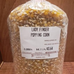 Lady Finger Popping corn