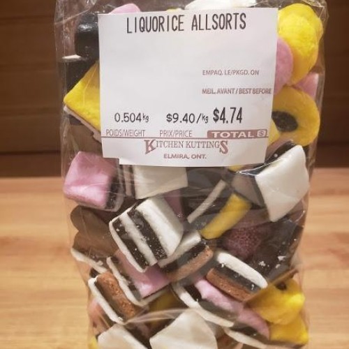 Licorice Allsorts (price per lb.)