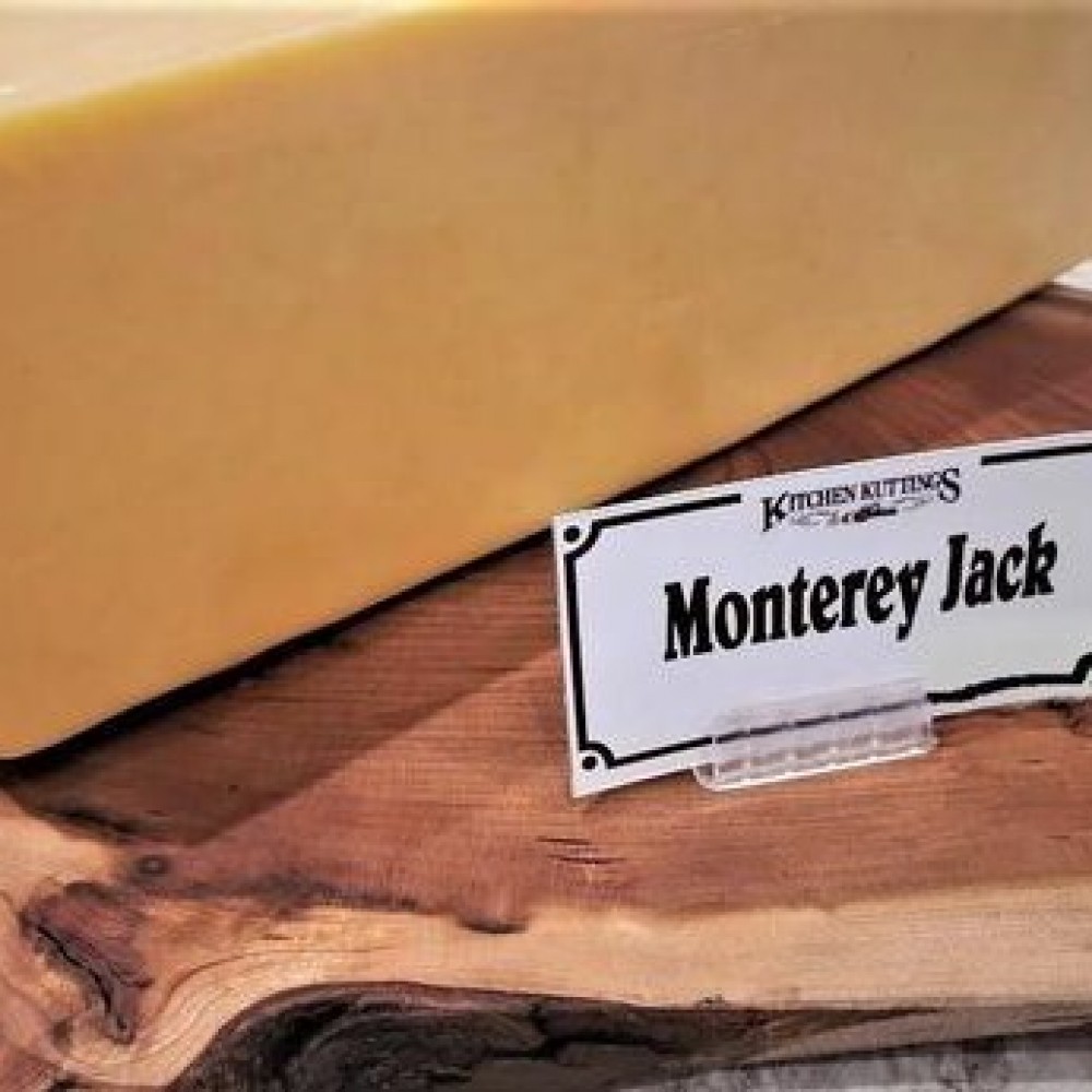 Fresh Cut Monterey Jack Cheese - per lb