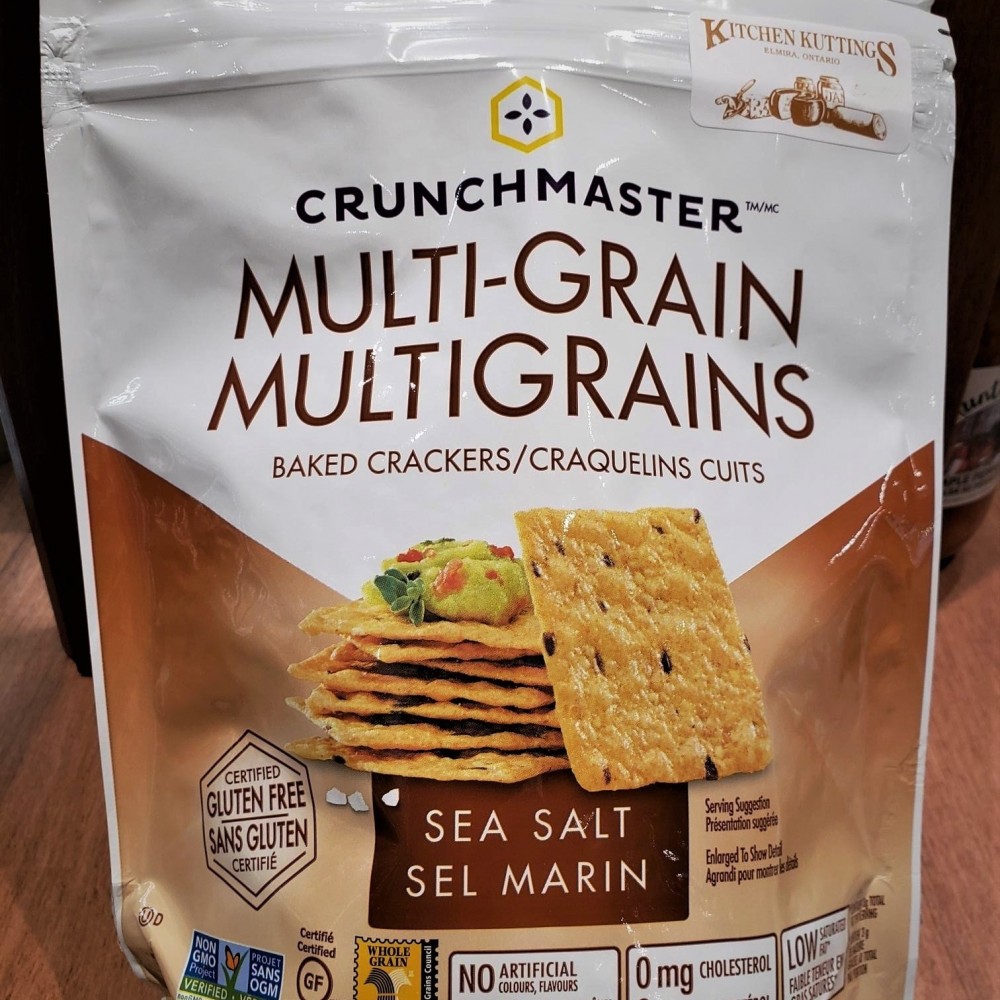 Multi Grain Sea Salt Baked Crackers
