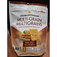 Multi Grain Sea Salt Baked Crackers