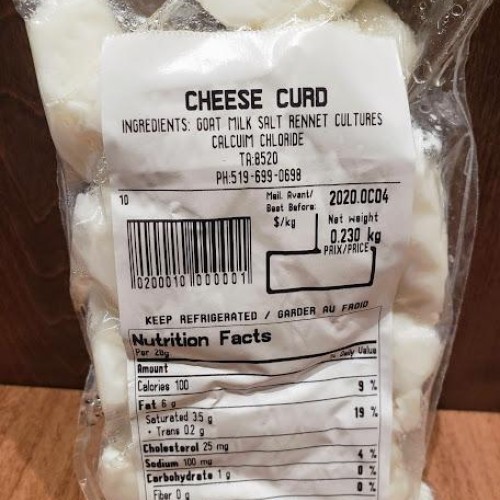 Goat's Cheese Curd