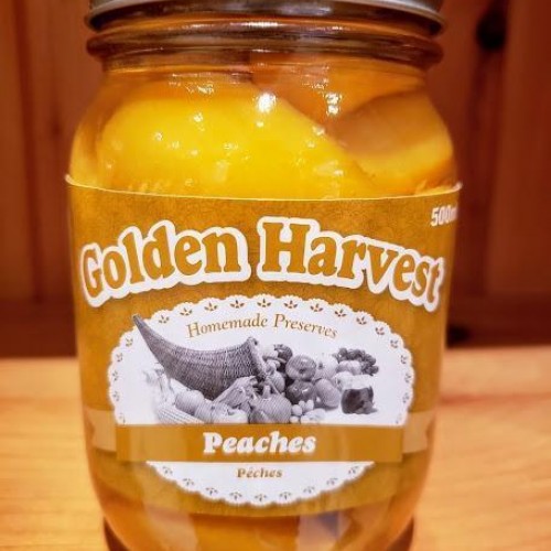 Local Homemade Canned Peaches