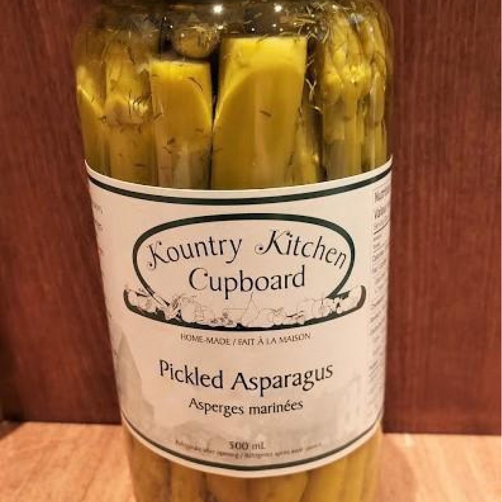 Local Homemade Pickled Asparagus