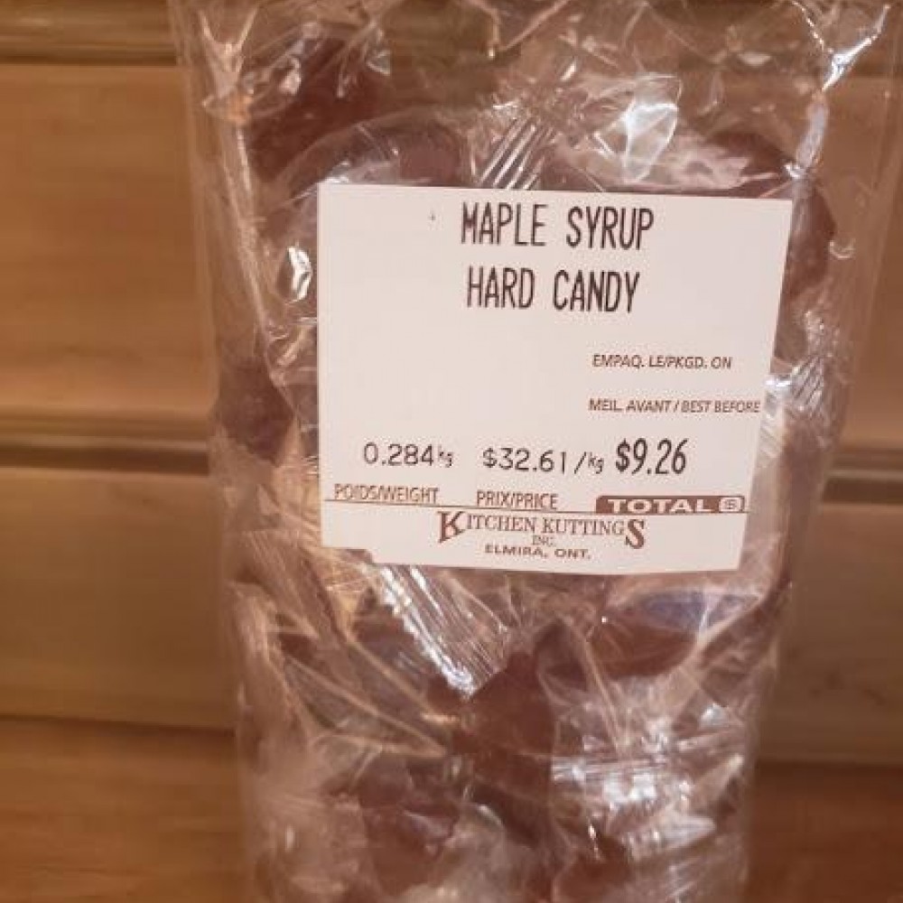 Hard Maple Syrup Candy