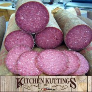 Homemade Beef and  Pork Summer Sausage - Jumbo