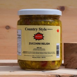 Homemade Zuchinni Relish