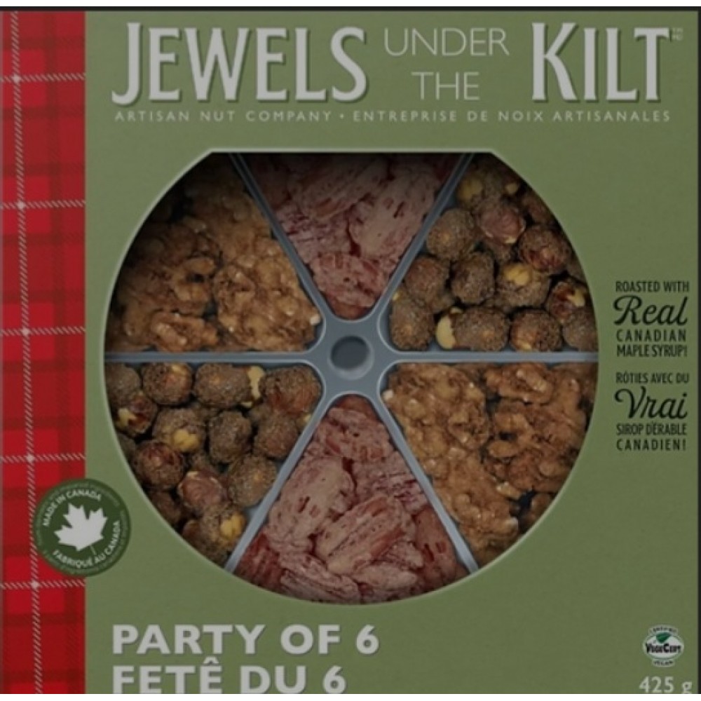 Party of 6 Gift Box - Red Kilt