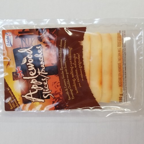 Applewood Smoked Cheddar - sliced