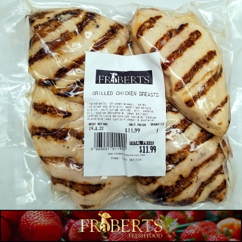 Chicken Breasts - Grilled