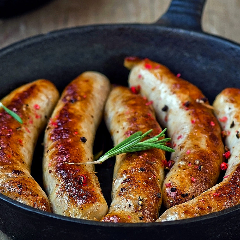 Water Buffalo Sausages (4 sausages per pack)