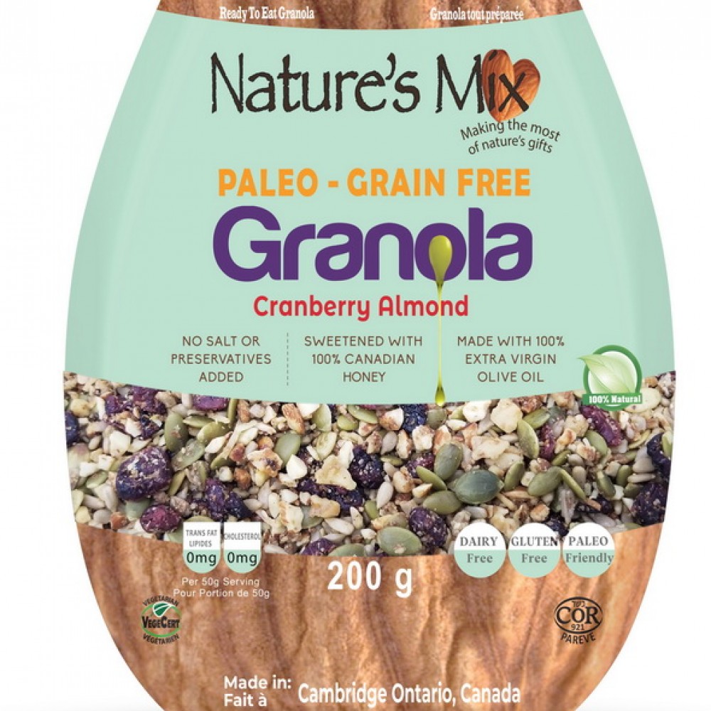Paleo Granola - Cranberry Almond